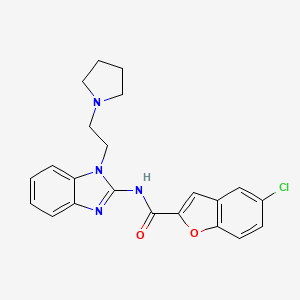 Chemical structure of UNC2383