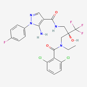 Chemical structure of GSK866