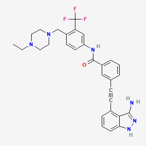 Chemical structure of AKE-72