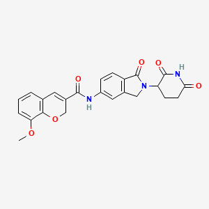 Chemical structure of DEG-77