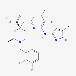 Chemical structure of JAB-2485