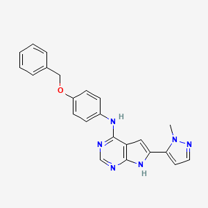 Chemical structure of EGFR/AURKB-IN-1