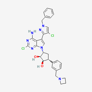 Chemical structure of KMI169
