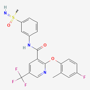 Chemical structure of LTGO-33