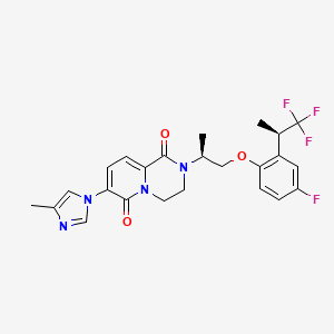 Chemical structure of DHC-156