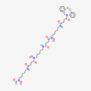 Chemical structure of Deferoxamine-DBCO