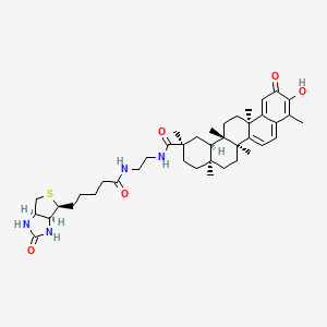 Chemical structure of Biotin-Cel