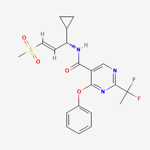 Chemical structure of VVD-214