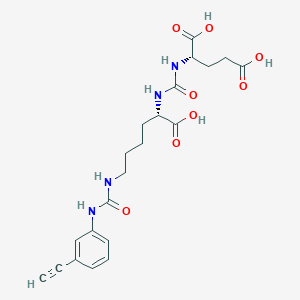 Chemical structure of PSMA binder-1