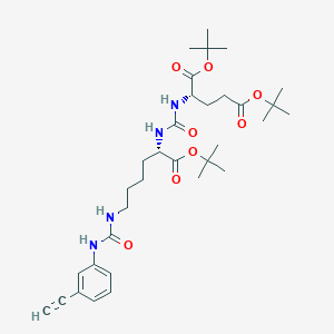 Chemical structure of PSMA binder-2