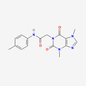 Chemical structure of T-1-PMPA