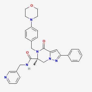 Chemical structure of Glutor