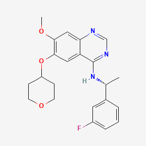 Chemical structure of SOS1/EGFR-IN-1