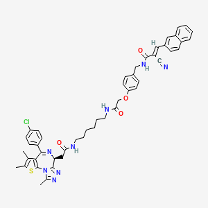 Chemical structure of PROTAC BET Degrader-12