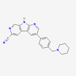 Chemical structure of GNE-900