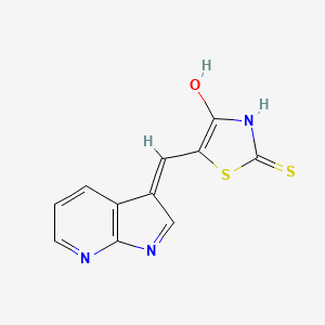 Chemical structure of DN5355
