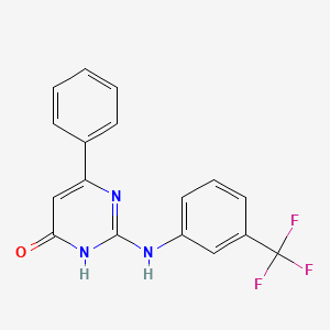 Chemical structure of GAC0001E5