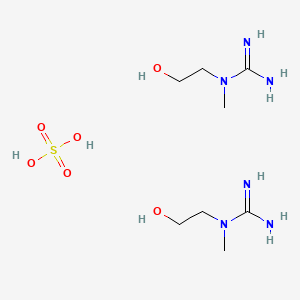 Chemical structure of Creatinol hemisulfate