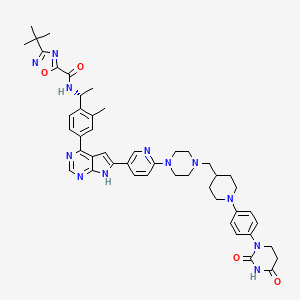 Chemical structure of BTK-IN-29