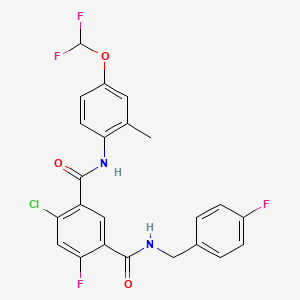 Chemical structure of BAY-5516