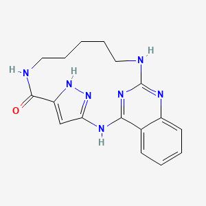 Chemical structure of JA310