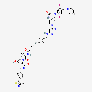 Chemical structure of WD6305 TFA