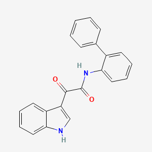 Chemical structure of PTK7/β-catenin-IN-1