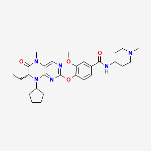 Chemical structure of BRD4 Inhibitor-30