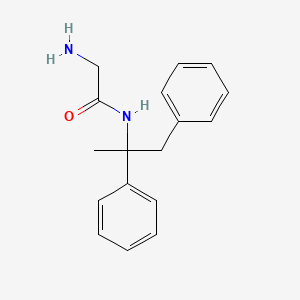 Chemical structure of Remacemide