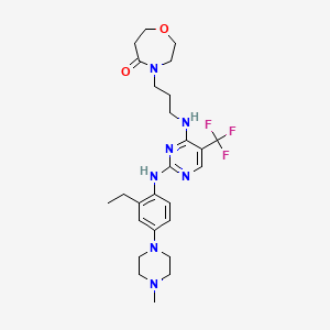 Chemical structure of DCC-3116