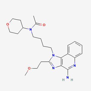 Chemical structure of BNT411