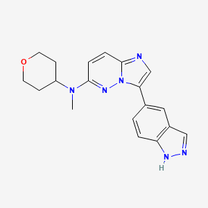 Chemical structure of SRI-43265