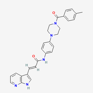 Chemical structure of HA-9104