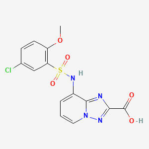 Chemical structure of HKYK-0030