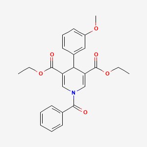 Chemical structure of MC3138