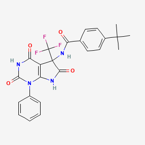 Chemical structure of Firefly luciferase-IN-3