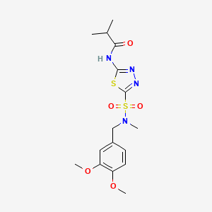 Chemical structure of Anticancer agent 208