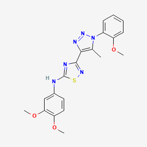 Chemical structure of GST-FH·4