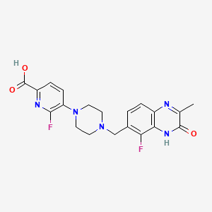 Chemical structure of AZD-9574-acid
