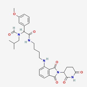 Chemical structure of MG degrader 1