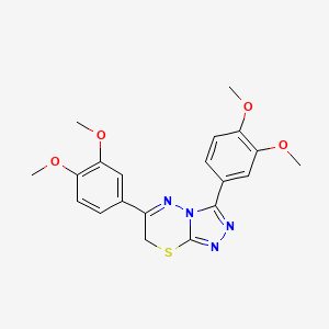 Chemical structure of Aβ42-IN-5