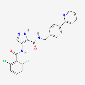 Chemical structure of Cyclin K degrader 1