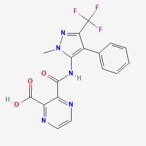 Chemical structure of MMP-9/10-IN-2
