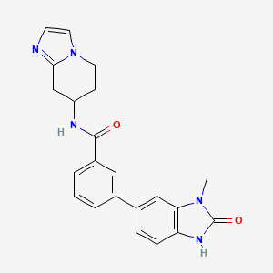 Chemical structure of Z36-MP5