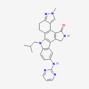 Chemical structure of CEP-11981