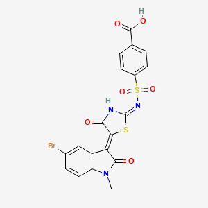 Chemical structure of METTL16-IN-1