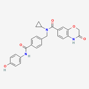 Chemical structure of NSD2 ligand 1