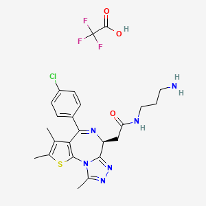 Chemical structure of BRD4 ligand 6 TFA