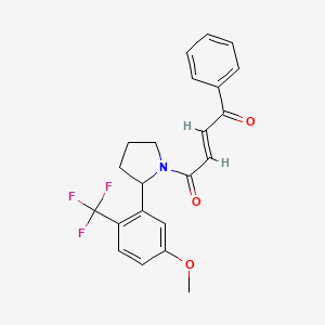 Chemical structure of NF764