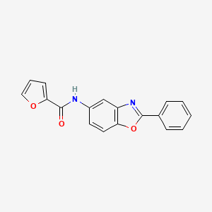 Chemical structure of Progranulin modulator-3